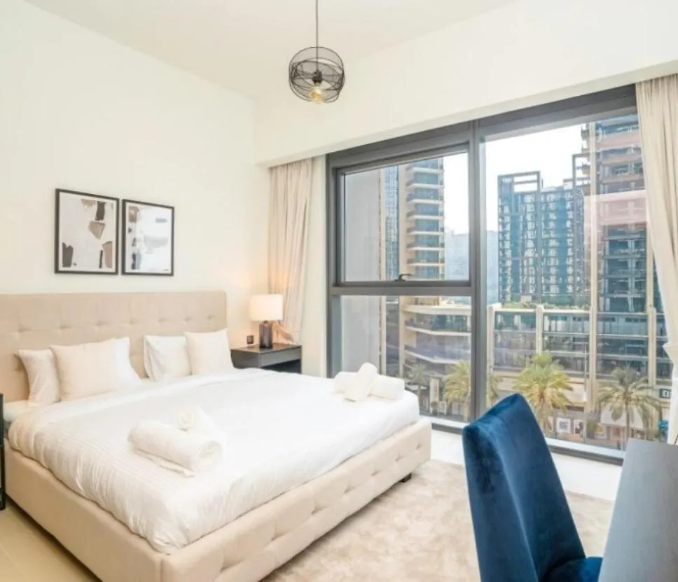 Luxury Apartment Act One Act Two 7 Min Walk To Burj Khalifa & Dubai Mall location